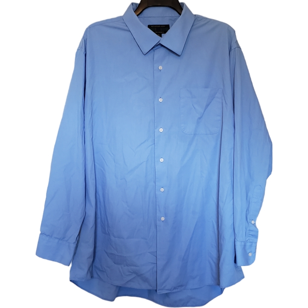 Alexander Julian Blue Button Down Shirt Size 2XL